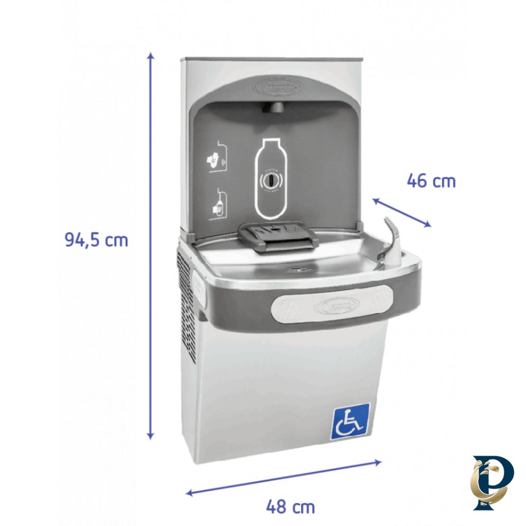 BEBEDOURO ACESSÍVEL LIFE 200 COM SENSOR EM INOX - CÂNOVAS