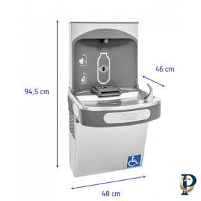 BEBEDOURO ACESSÍVEL LIFE 200 COM SENSOR EM INOX - CÂNOVAS