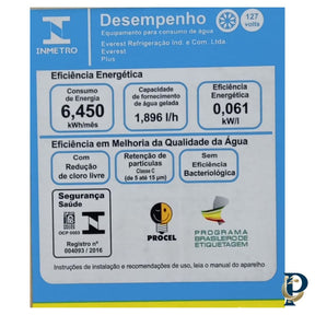 PURIFICADOR DE ÁGUA EVEREST - SOFT PLUS