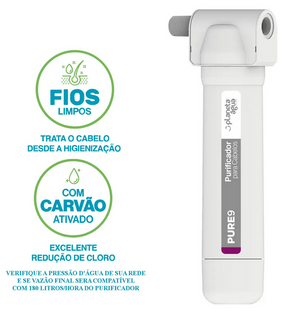 Filtro Purificador Planeta Água Pure9 CABELOS - 2014